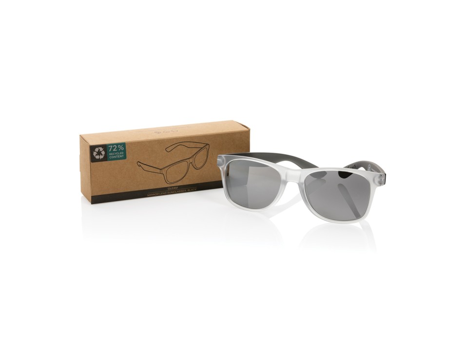 Occhiali da sole con lenti a specchio in PC riciclato Gleam FullGadgets.com