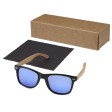 Occhiali da sole Hiru con lenti polarizzate e specchiate in PET riciclato/legno con confezione regalo FullGadgets.com