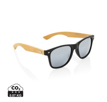 Occhiali da sole in PC riciclato RCS e bambù FullGadgets.com