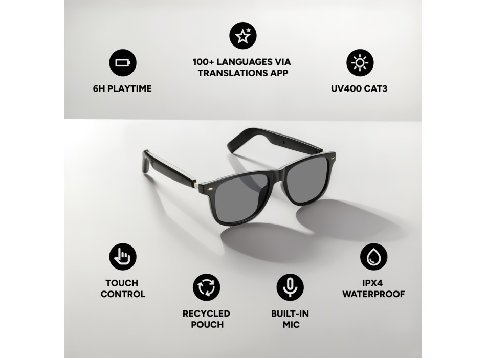 Occhiali Miro con tecnologia AI e funzione di traduzione FullGadgets.com