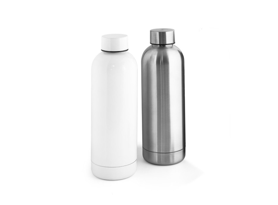 ODIN METTALIC. Borraccia in acciaio inox riciclato al 90% 550 mL FullGadgets.com