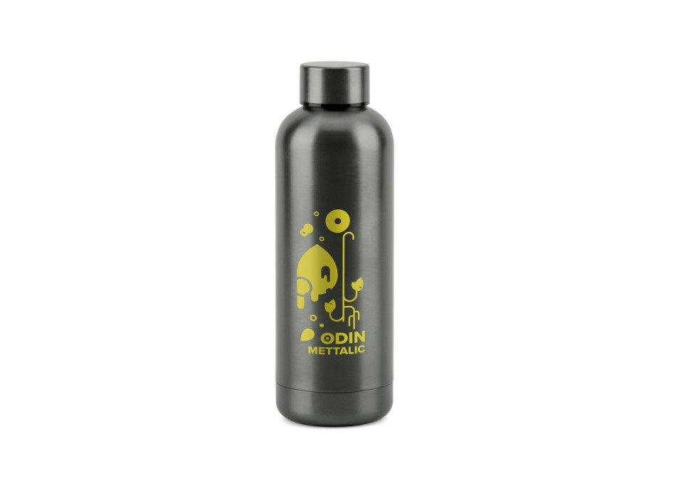 ODIN METTALIC. Borraccia in acciaio inox riciclato al 90% 550 mL FullGadgets.com