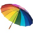 Ombrello arcobaleno 16 pannelli, in poliestere 190 T Haya FullGadgets.com