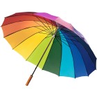 Ombrello arcobaleno 16 pannelli, in poliestere 190 T Haya FullGadgets.com