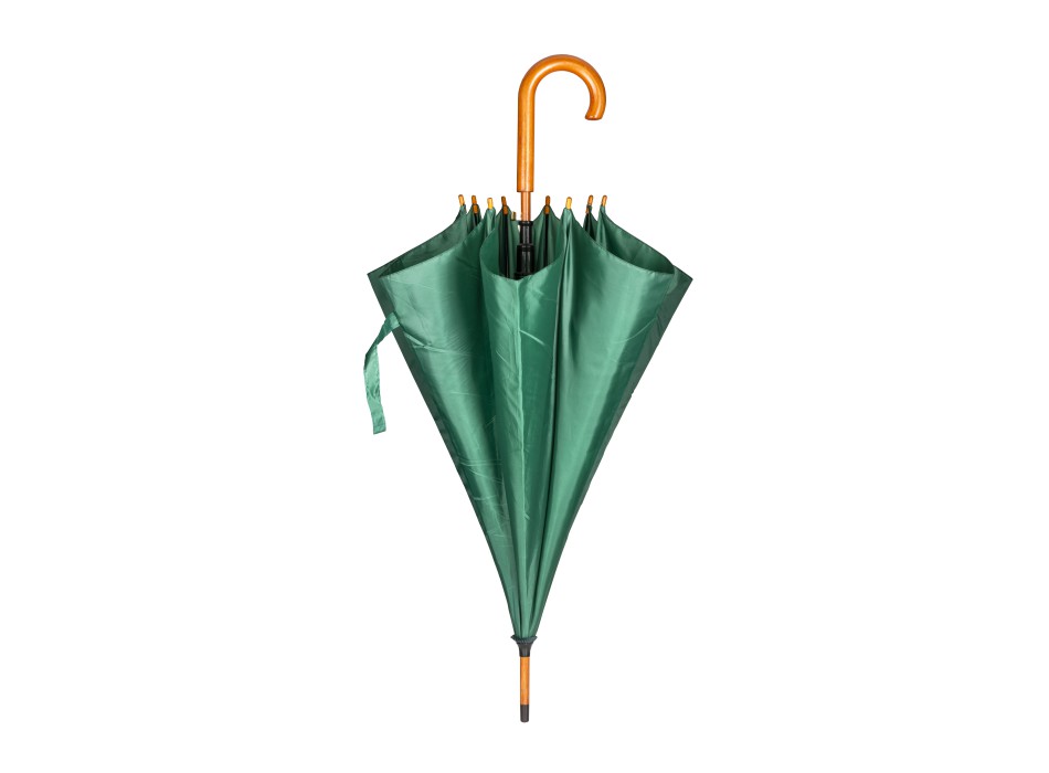 Ombrello automatico con fusto, puntale e manico in legno FullGadgets.com