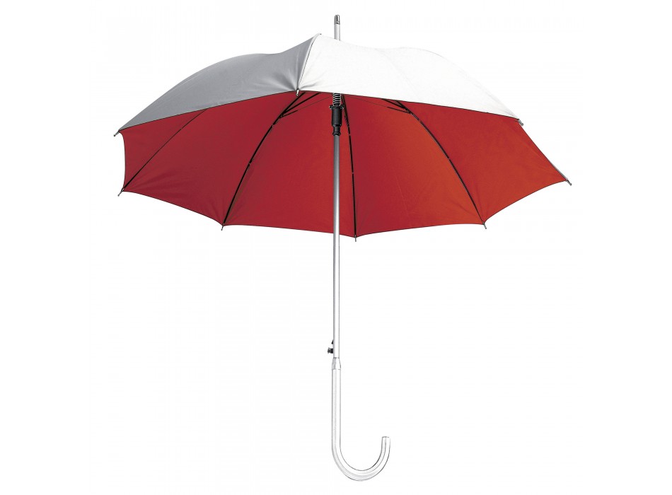 Ombrello automatico, fusto, puntale e manico curvo in alluminio FullGadgets.com