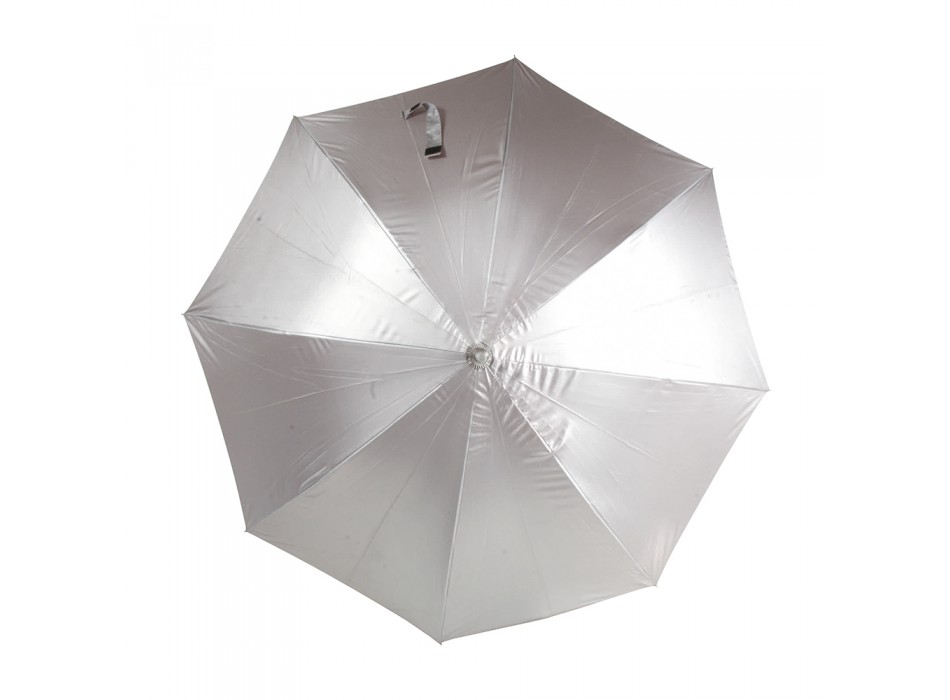 Ombrello automatico, fusto, puntale e manico curvo in alluminio FullGadgets.com