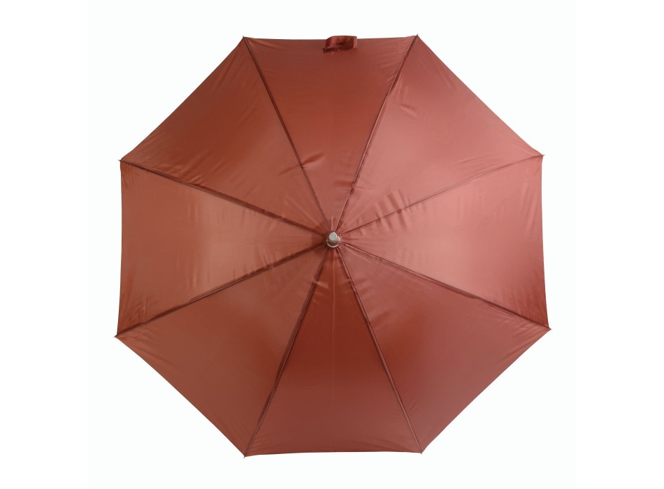 Ombrello automatico tinta unita, fusto, puntale e manico curvo in alluminio FullGadgets.com