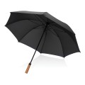 Ombrello automatico Tony 30" manico acacia rPET Aware™