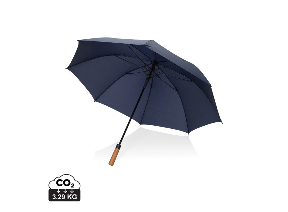 Ombrello automatico Tony 30" manico acacia rPET Aware™ FullGadgets.com