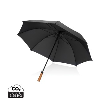 Ombrello automatico Tony 30" manico acacia rPET Aware™ FullGadgets.com