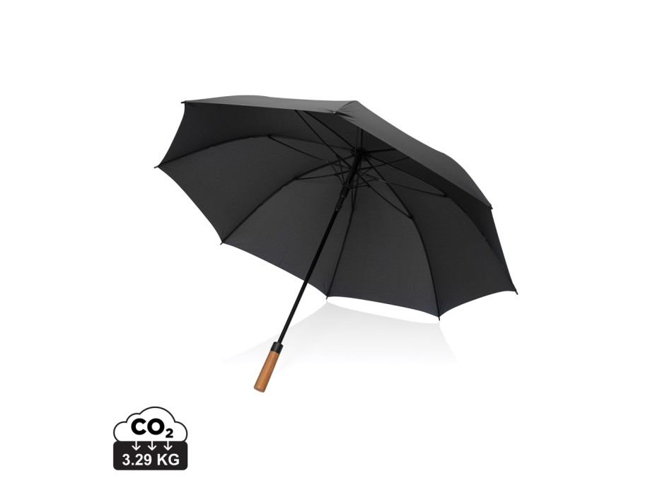 Ombrello automatico Tony 30" manico acacia rPET Aware™ FullGadgets.com