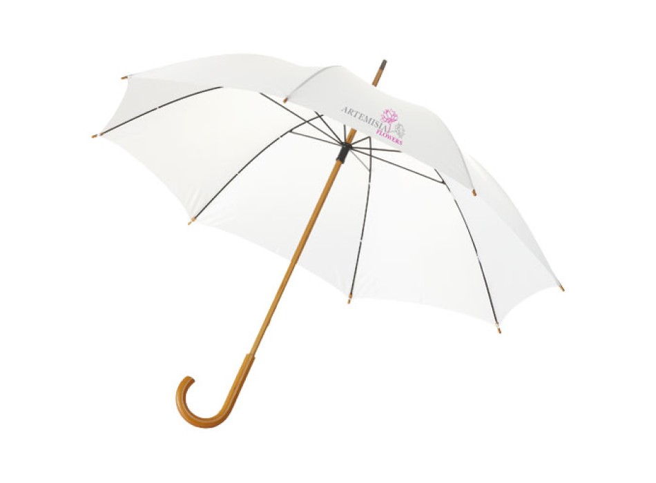 Ombrello Jova da 23" con manico e asta in legno FullGadgets.com