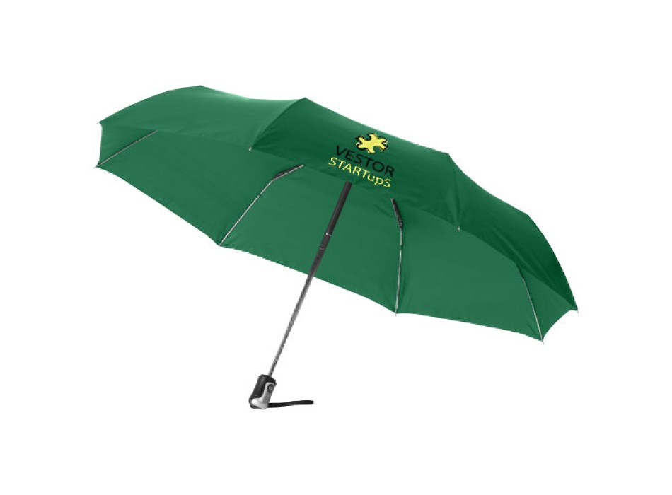 Ombrello pieghevole Alex da 21,5" con chiusura/apertura automatica FullGadgets.com