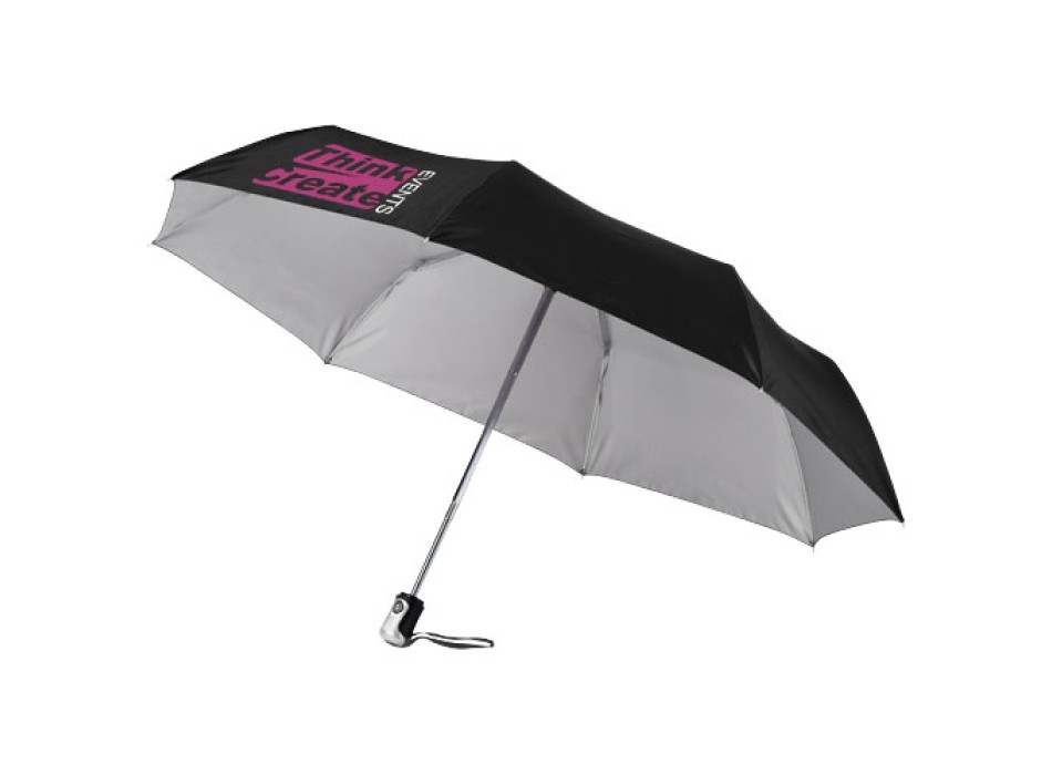 Ombrello pieghevole Alex da 21,5" con chiusura/apertura automatica FullGadgets.com