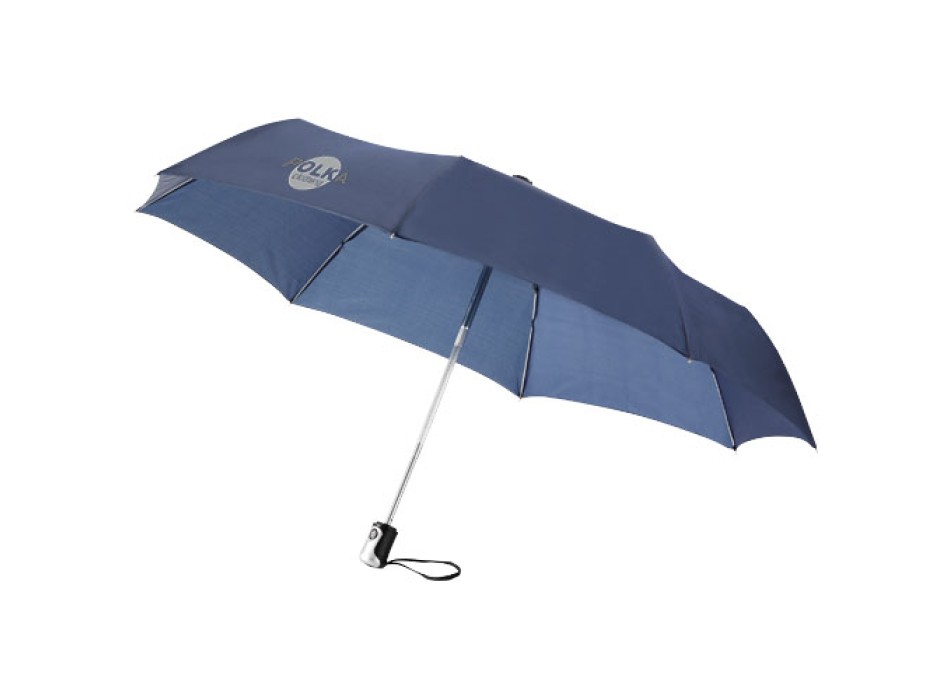 Ombrello pieghevole Alex da 21,5" con chiusura/apertura automatica FullGadgets.com