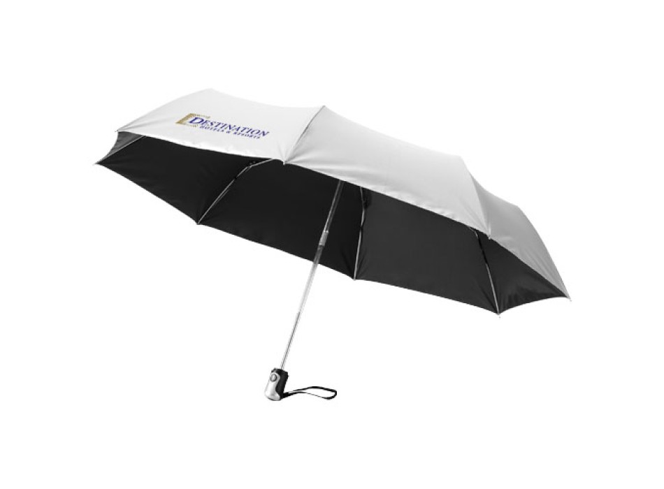 Ombrello pieghevole Alex da 21,5" con chiusura/apertura automatica FullGadgets.com