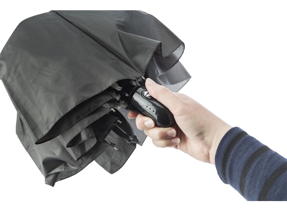 Ombrello pieghevole, 'Apri & Chiudi', in pongee 180 T Conrad FullGadgets.com