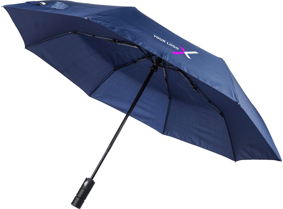 Ombrello pieghevole 'Apri & Chiudi' in rPET 190T Kameron FullGadgets.com