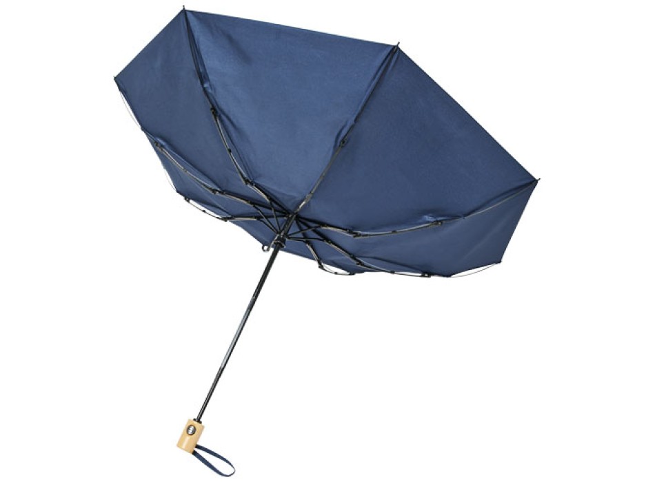 Ombrello pieghevole Bo da 21" ad apertura/chiusura automatica in PET riciclato FullGadgets.com