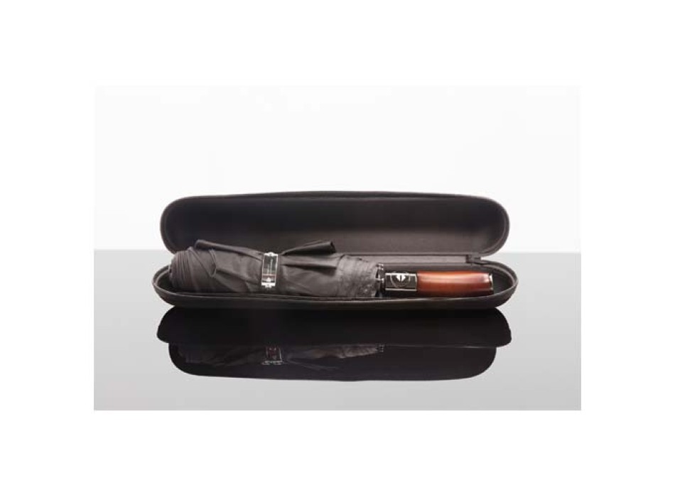 Ombrello pieghevole in legno con apertura/chiusura automatica SCX.design R03  FullGadgets.com