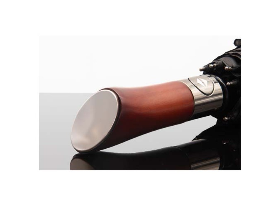 Ombrello pieghevole in legno con apertura/chiusura automatica SCX.design R03  FullGadgets.com