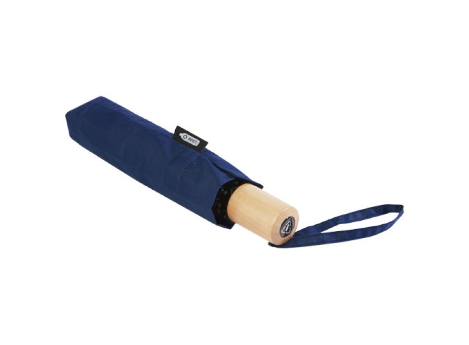 Ombrello pieghevole in PET riciclato antivento da 21" Birgit FullGadgets.com