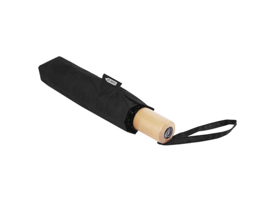 Ombrello pieghevole in PET riciclato antivento da 21" Birgit FullGadgets.com