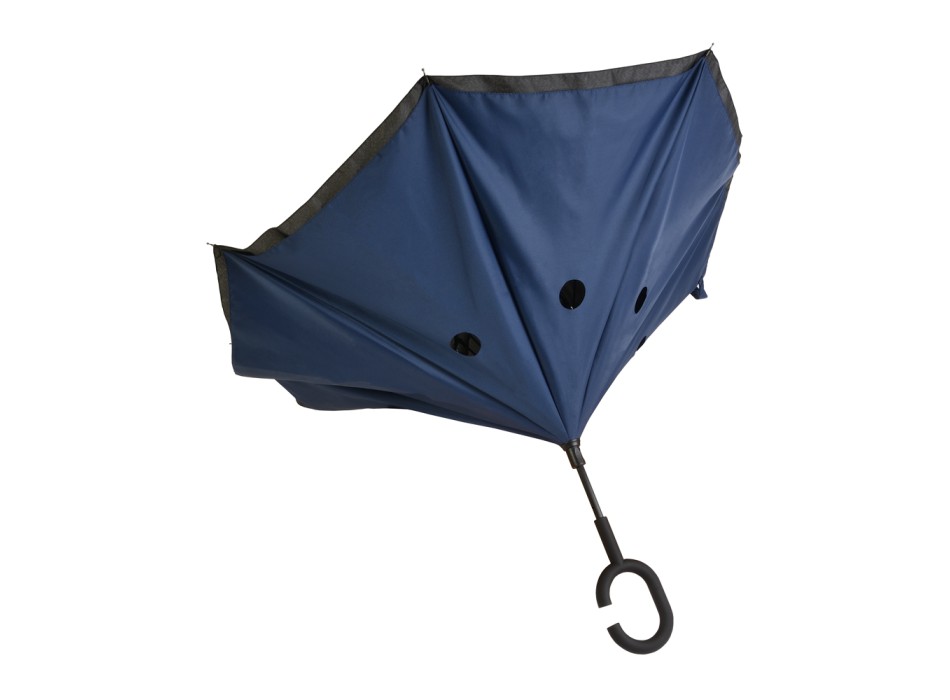 Ombrello  reversibile con  manico tondo  gommato FullGadgets.com