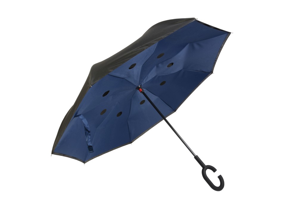 Ombrello  reversibile con  manico tondo  gommato FullGadgets.com