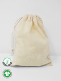 Borsa Org. Pouch Bag 100% Cotone Personalizzabile .Org 15X20