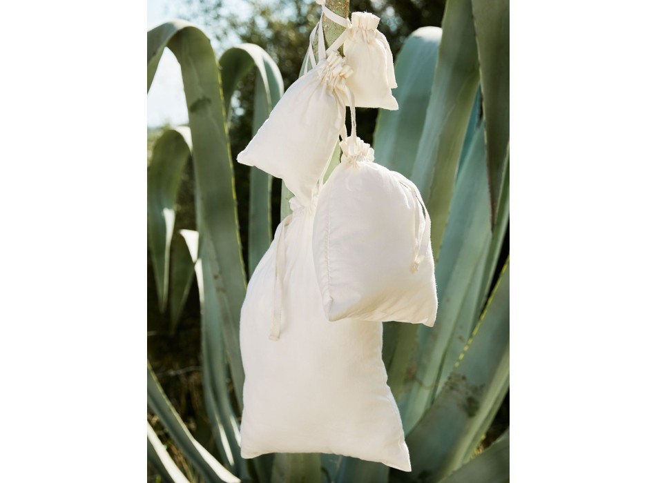 Organic Cotton Draw Cord Bag FullGadgets.com