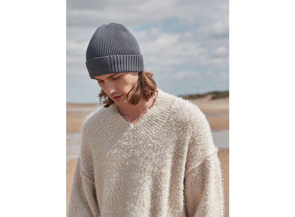 Organic Cotton Engineered Patch Beanie FullGadgets.com