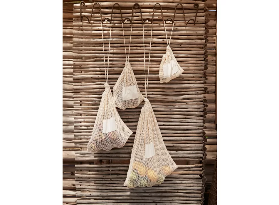 Organic Cotton Mesh Sacks  FullGadgets.com