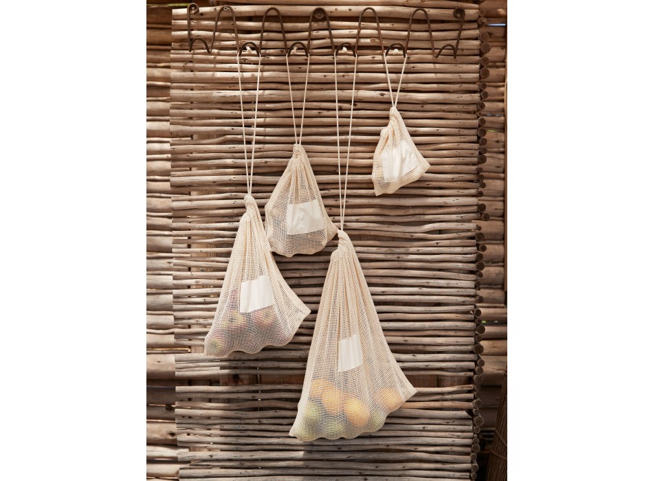 Organic Cotton Mesh Sacks FullGadgets.com