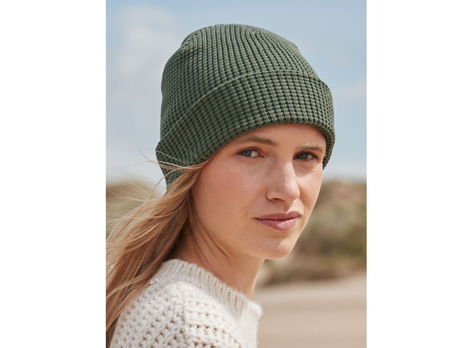 Organic Cotton Waffle Beanie FullGadgets.com