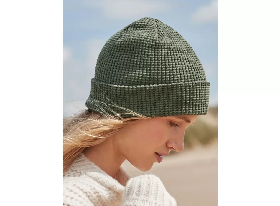 Organic Cotton Waffle Beanie FullGadgets.com
