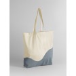 Organic Cotton Wave Print Maxi Tote FullGadgets.com