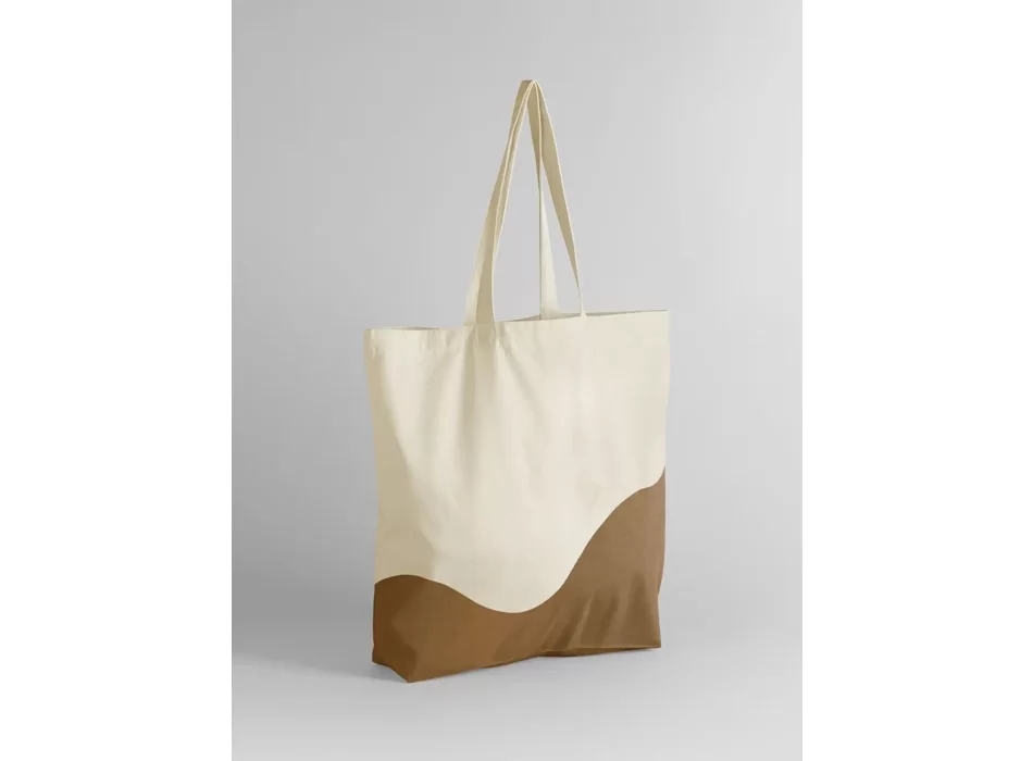 Organic Cotton Wave Print Maxi Tote FullGadgets.com