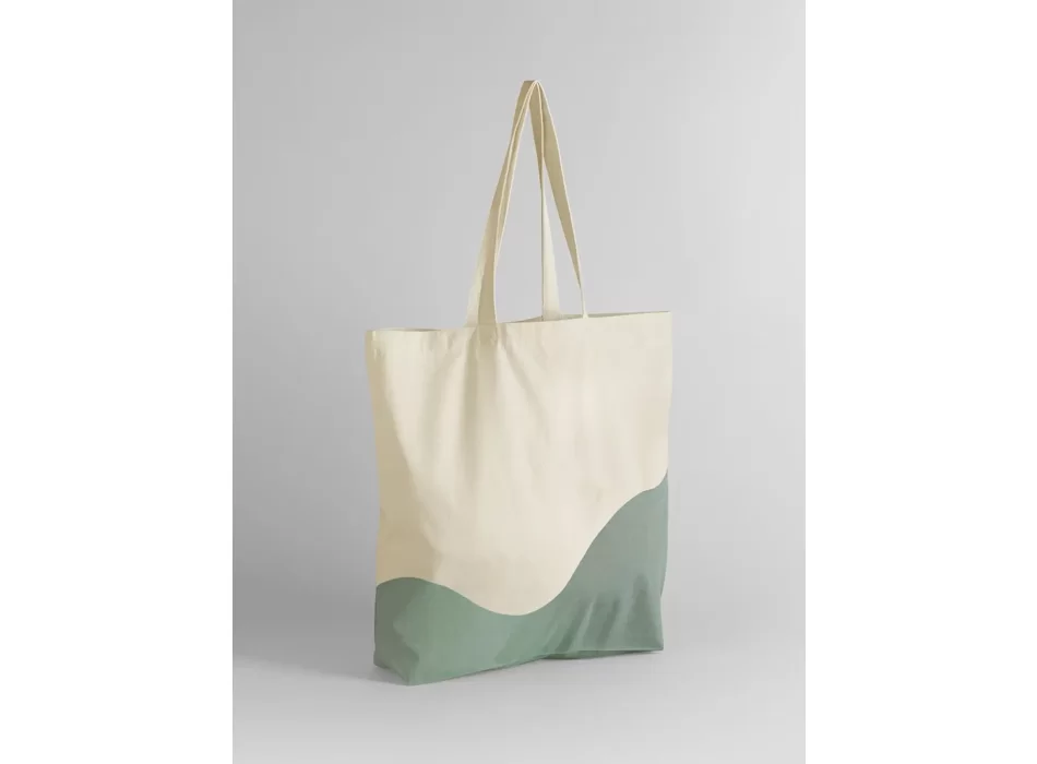 Organic Cotton Wave Print Maxi Tote FullGadgets.com