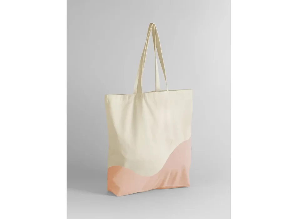 Organic Cotton Wave Print Maxi Tote FullGadgets.com