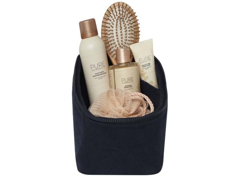 Organizer per articoli per l'igiene personale in cotone riciclato da 500 g/m² Pack Aware™ FullGadgets.com