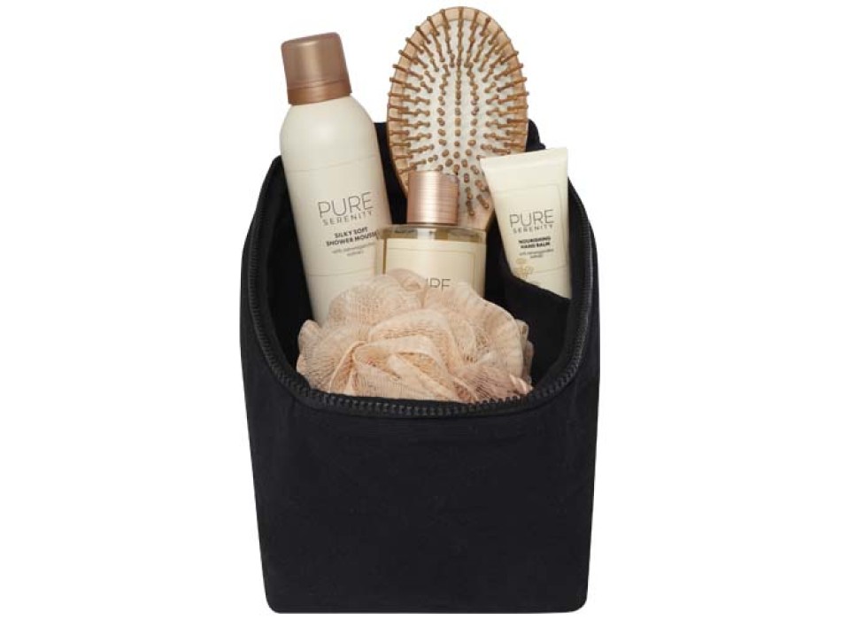 Organizer per articoli per l'igiene personale in cotone riciclato da 500 g/m² Pack Aware™ FullGadgets.com