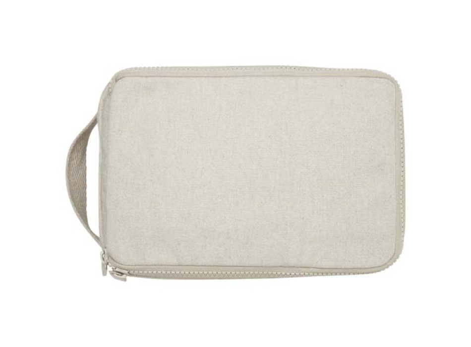 Organizer per articoli per l'igiene personale in cotone riciclato da 500 g/m² Pack Aware™ FullGadgets.com