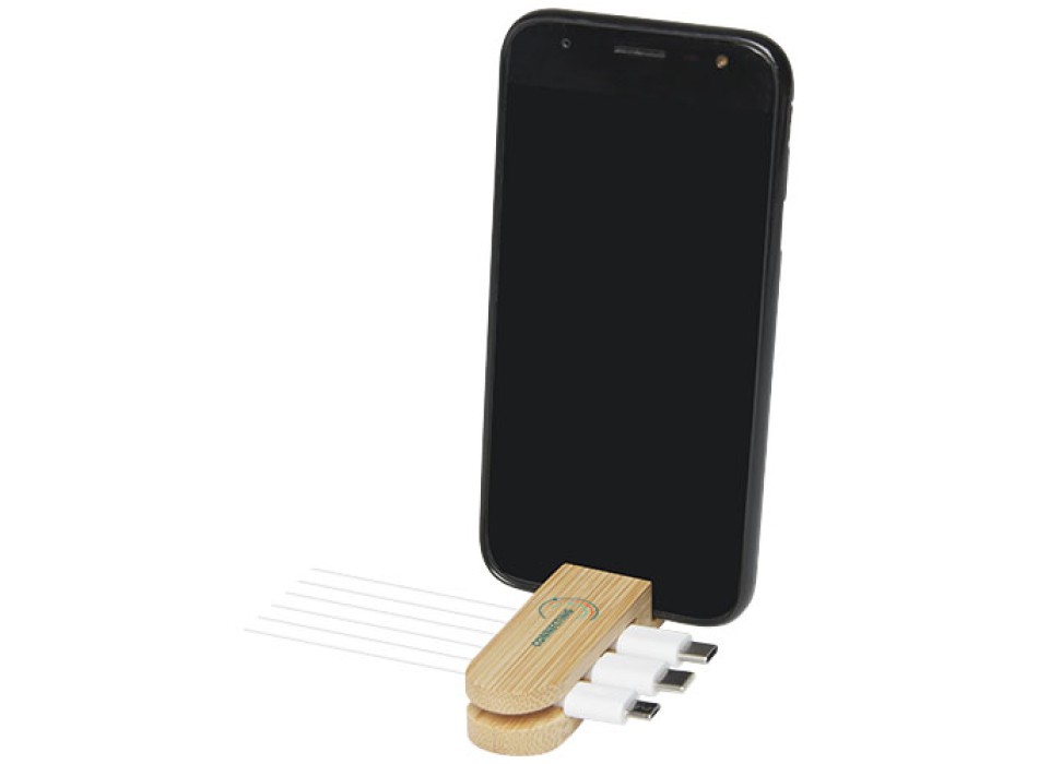 Organizer per cavi in bambù Edulis  FullGadgets.com