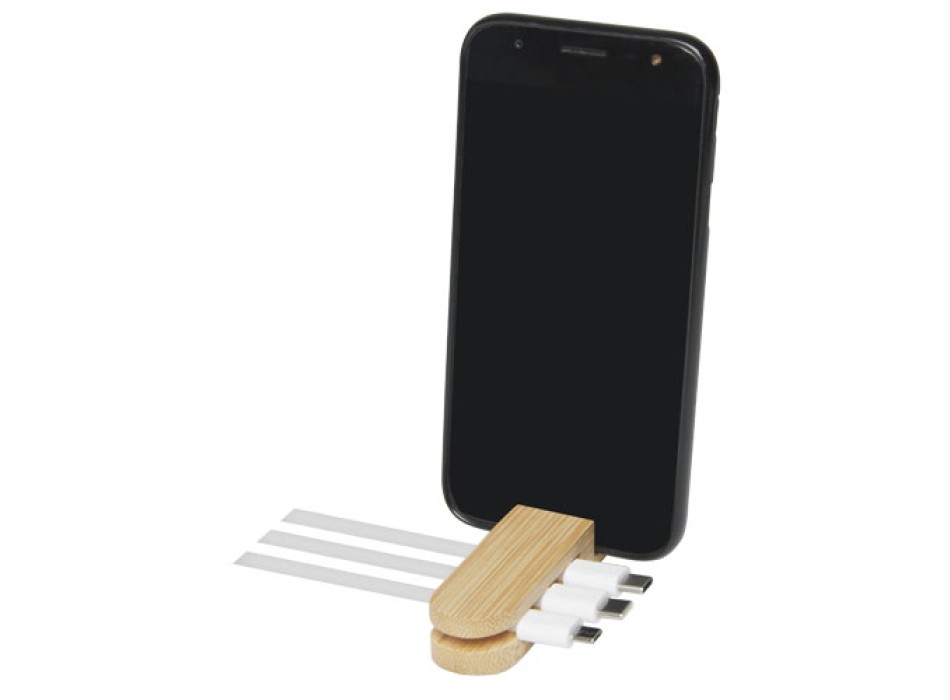 Organizer per cavi in bambù Edulis  FullGadgets.com