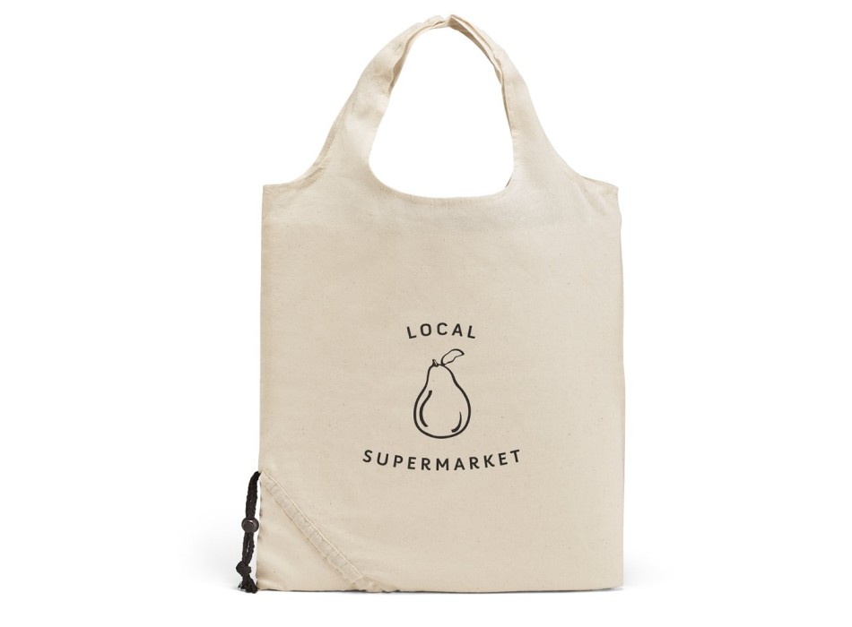 ORLEANS. Borsa pieghevole in cotone 100% (100 g/m²) FullGadgets.com