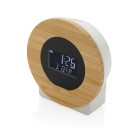Orologio da scrivania Utah in plastica RCS e bambù FullGadgets.com