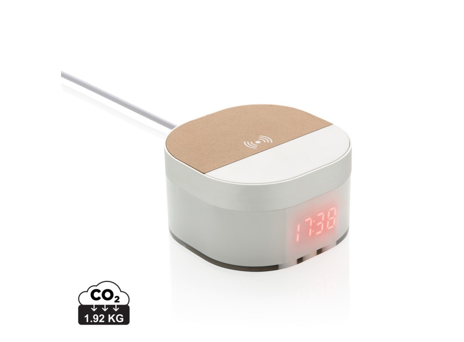 Orologio digitale con ricarica wireless 5W Aria FullGadgets.com