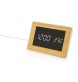 Orologio LED Utah in plastica RCS e bambù FullGadgets.com